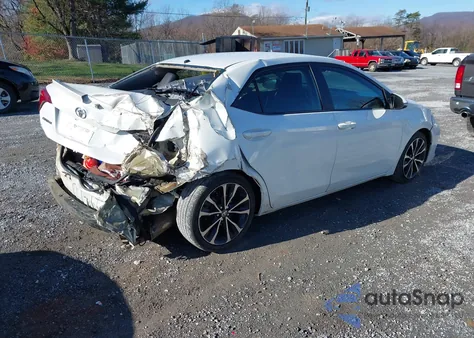 2017 Toyota Corolla Se from USA, damaged, VIN 5YFBURHE0HP650076